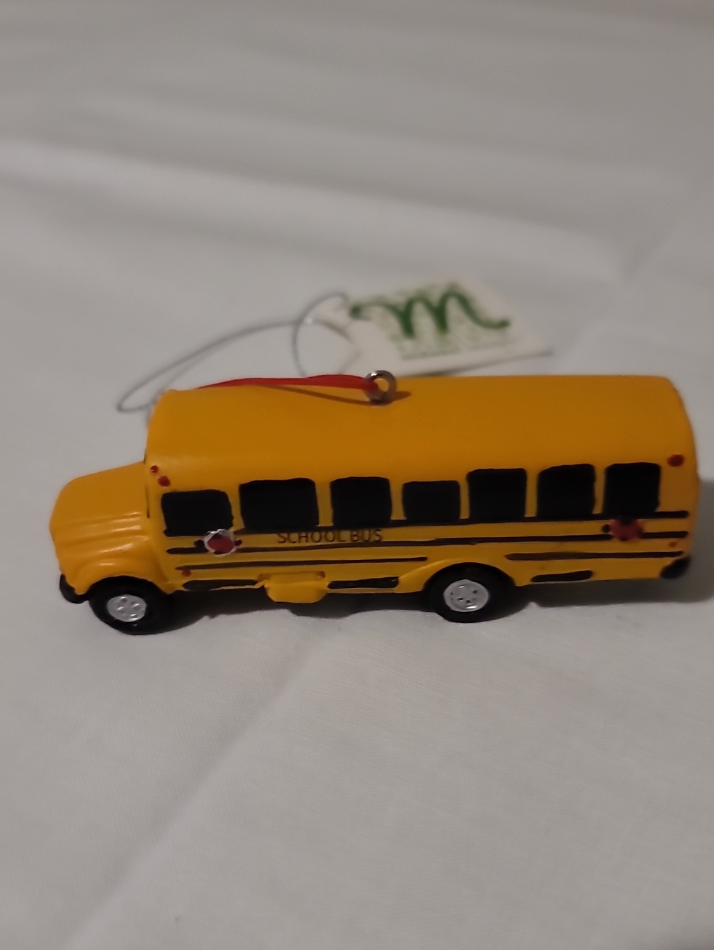 Schoolbus Ornament Nwt